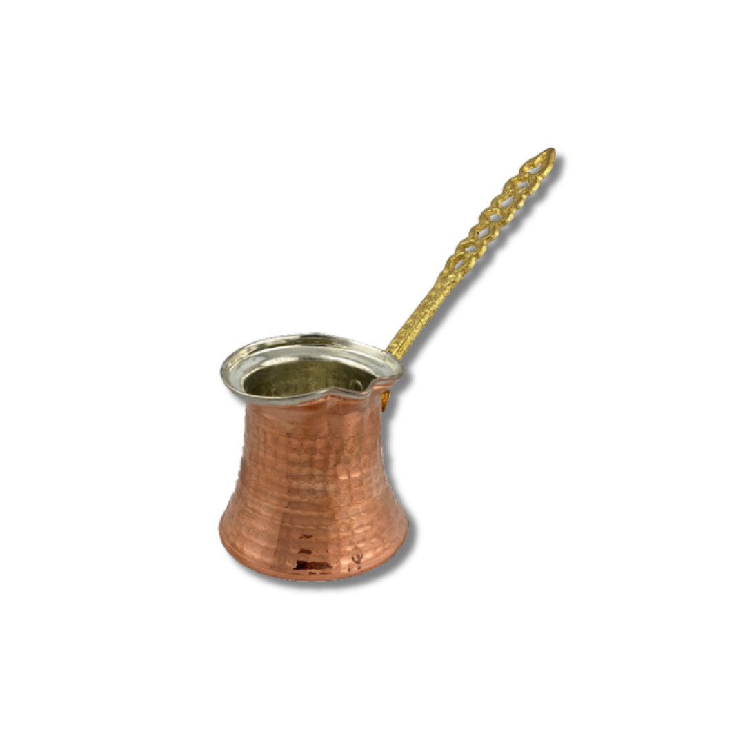 Copper coffee shop percolator