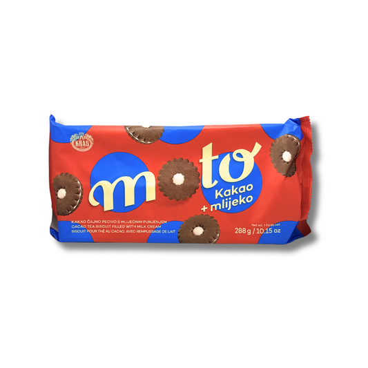 Moto Cookies Cacao and Milk 280 g