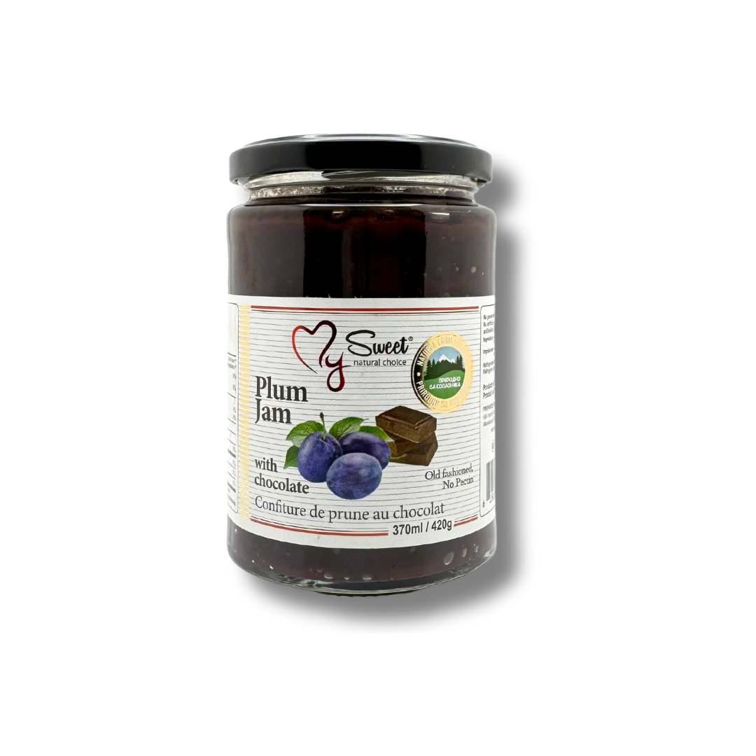 My Sweet Plum Jam with Chocolate