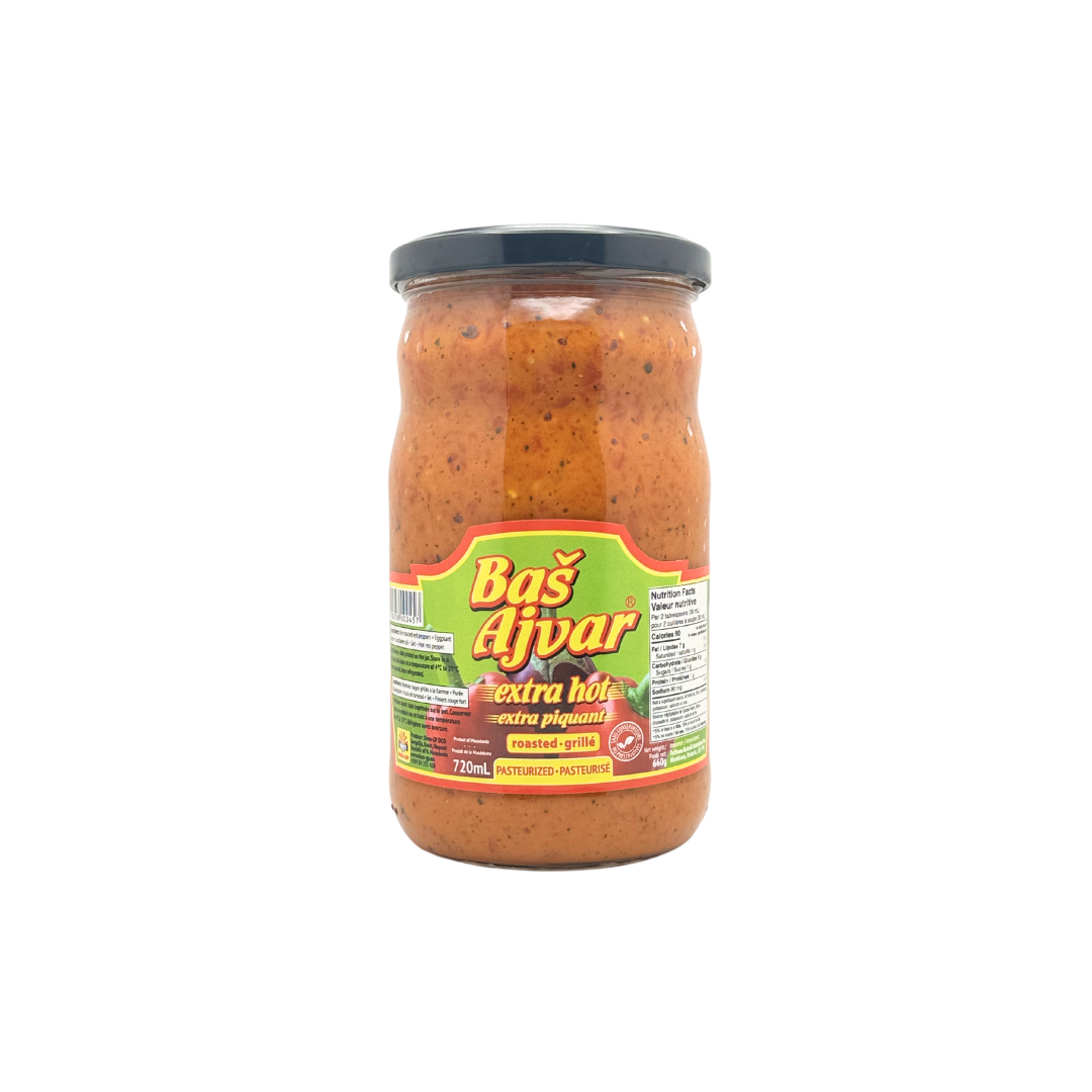 Bas Ajvar Extra Hot 720 ml