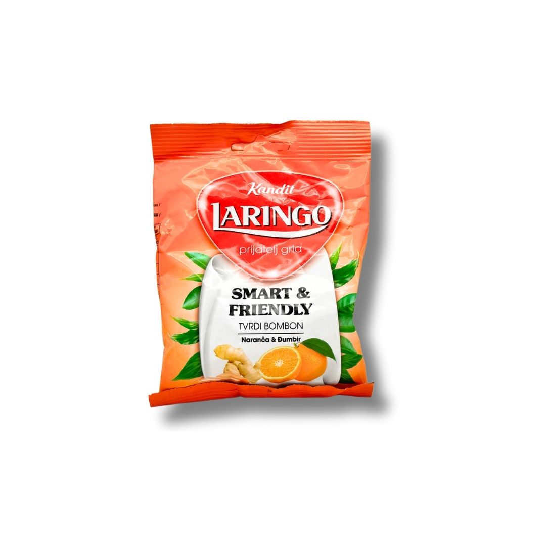 Kandit Laringo Orange and Ginger 80 g